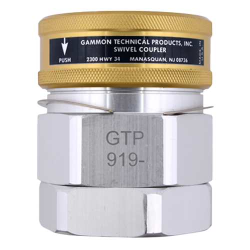 Gammon Drybreak Coupler 1.5" F-NPT, Aluminum, Buna Seals