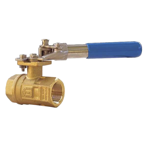 BALL VALVE, DEAD MAN, SPRING RETURN, 3/4 FNPT BRASS
