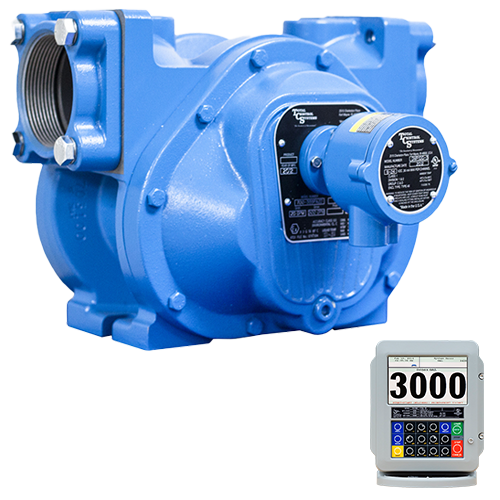 700 ROTARY 100 GPM (380 LPM) CAPACITY SPA METER, REMOTE TCS 3000 DISPLAY, NTEP, 12 TO 24 VDC, ENGLISH, GALLONS, SETUP FOR AVIATION, DIRECT MOUNT 100:1 PULSER 5VDC UL, LEFT TO RIGHT